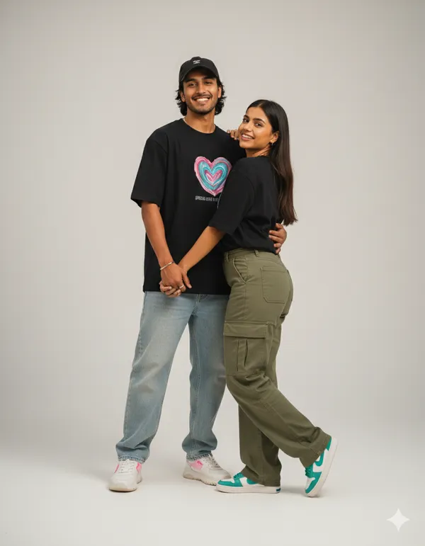 Vibe_Check:_Spread_Love._BoyFreind_Oversized_Tshirt