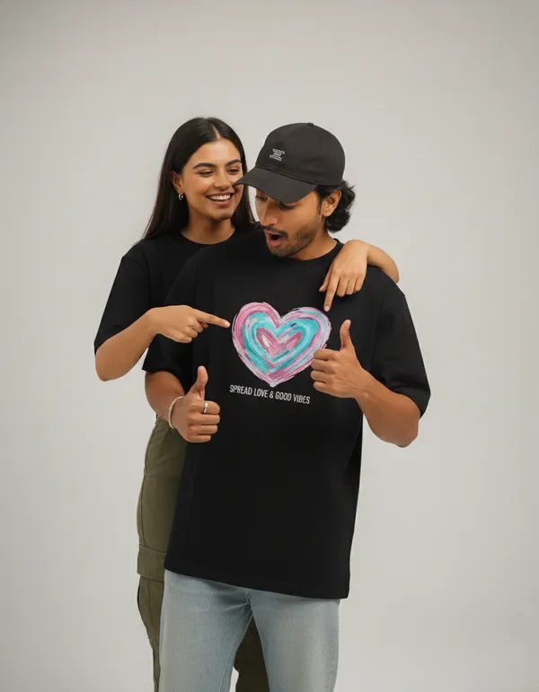 Vibe_Check:_Spread_Love._BoyFreind_Oversized_Tshirt