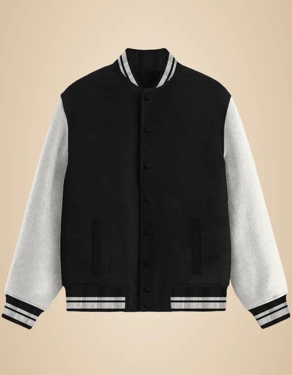 Black_And_White_Versity_Jacket_For_Men