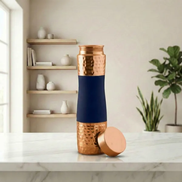 Blue_Premium_Quality_Special_Curve_Copper_Bottle_1000_Ml