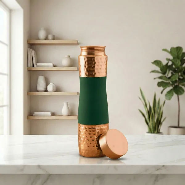 Green_Premium_Quality_Special_Curve_Copper_Bottle_1000_Ml