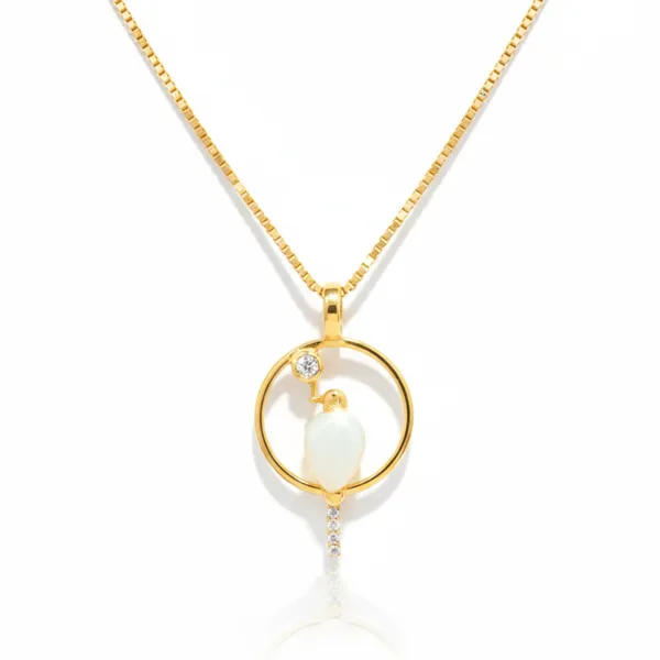 Gold_Plated_Opal_Orbit_Necklace__For_Women
