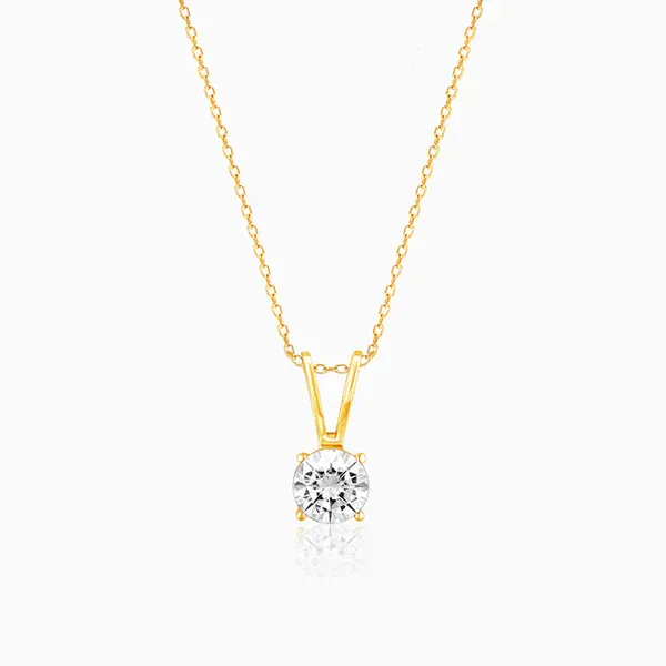 Gold_Premium_Soliatre_Zircon_Studded_Necklace_For_Women
