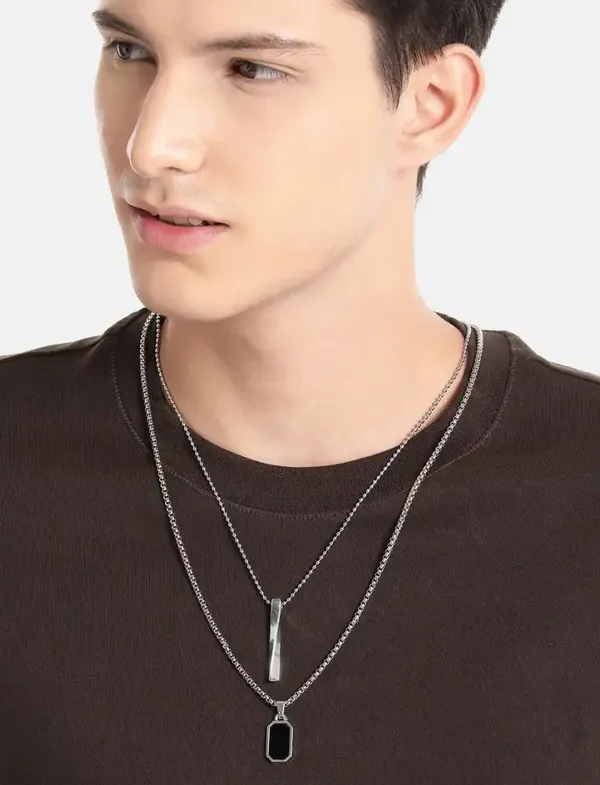 Geometric_Silver_Plated_Stainless_Steel_Pendants_With_Chain_Combo_Set_Of_2