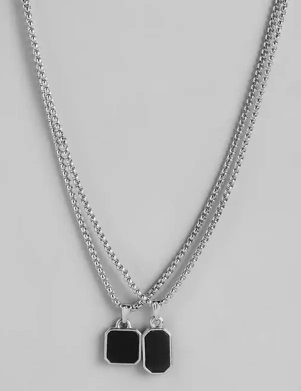 Geometric_Silver_Plated_Stainless_Steel_Pendants_With_Chain_Combo_Set_Of_2
