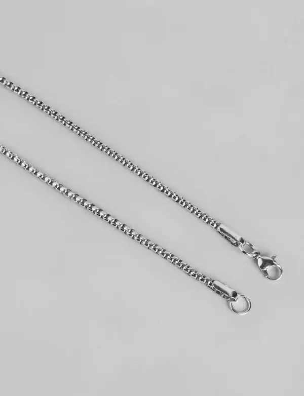 Stylish_Anime_Dragon_Tooth_And_Eternal_Charm_Silver_Polished_Pendants_With_Chains_Combo_Set_Of_2