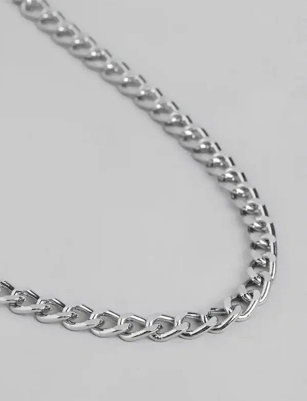 Silver_Finish_Stainless_Steel_Chain_Combo_For_Unisex