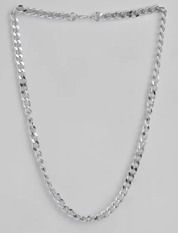 Silver_Finish_Stainless_Steel_Chain_Combo_For_Unisex