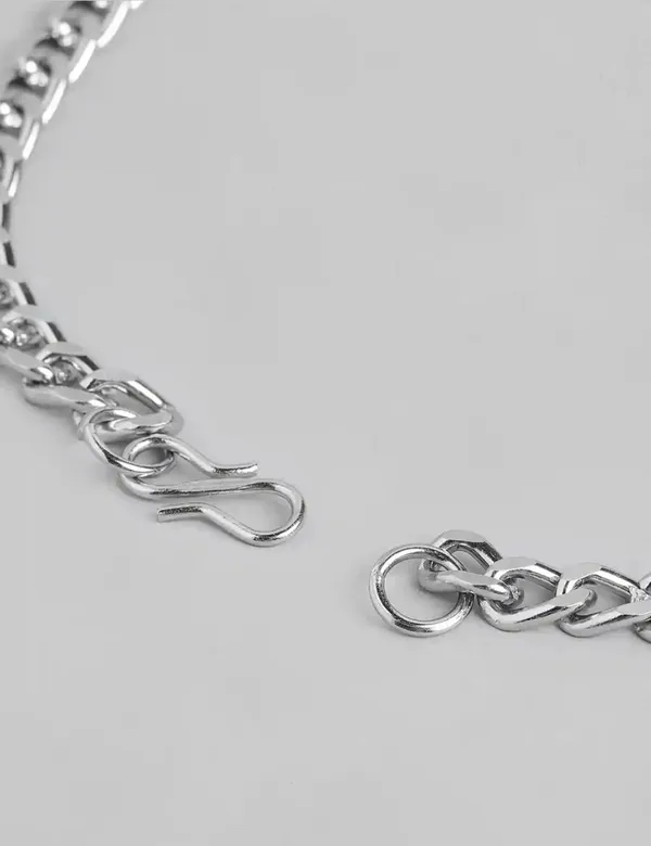 Silver_Finish_Stainless_Steel_Chain_Combo_For_Unisex