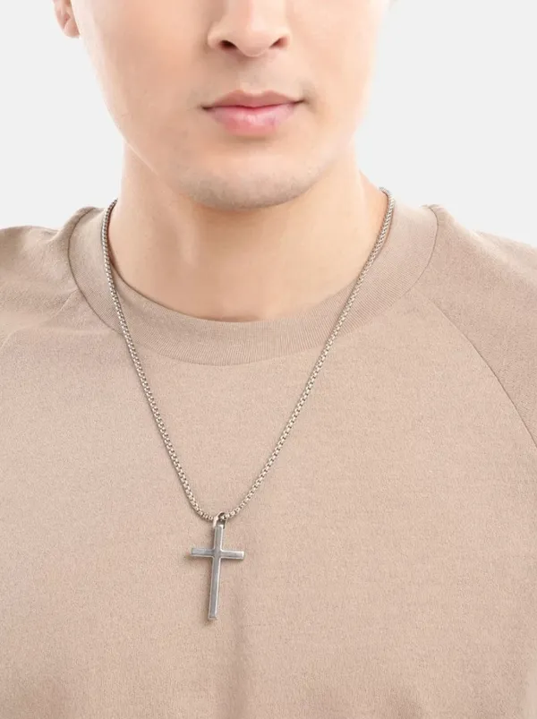 Silver_Jesus_Christian_Cross_Pendant_With_Chain
