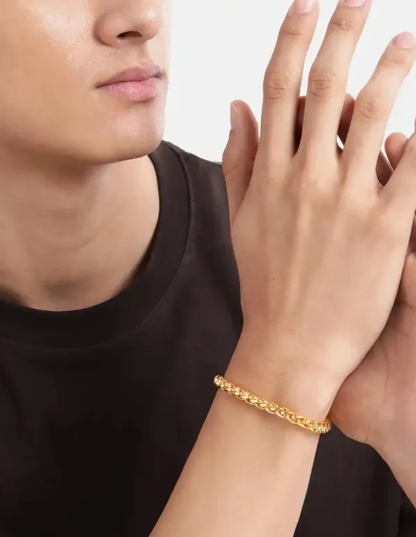 Mens_Gold_Chain_Stainless_Steel_Bracelet