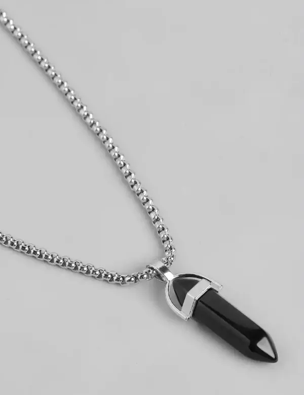 Unisex_Black_Bottle_Pendant_Stainless_Steel_With_Box_Chain