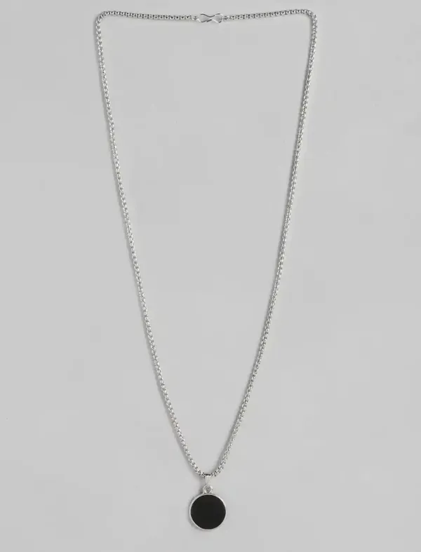 Unisex_Geometric_Silver_Plated_Stainless_Steel_Pendants_With_Chains_Combo_Set_Of_2