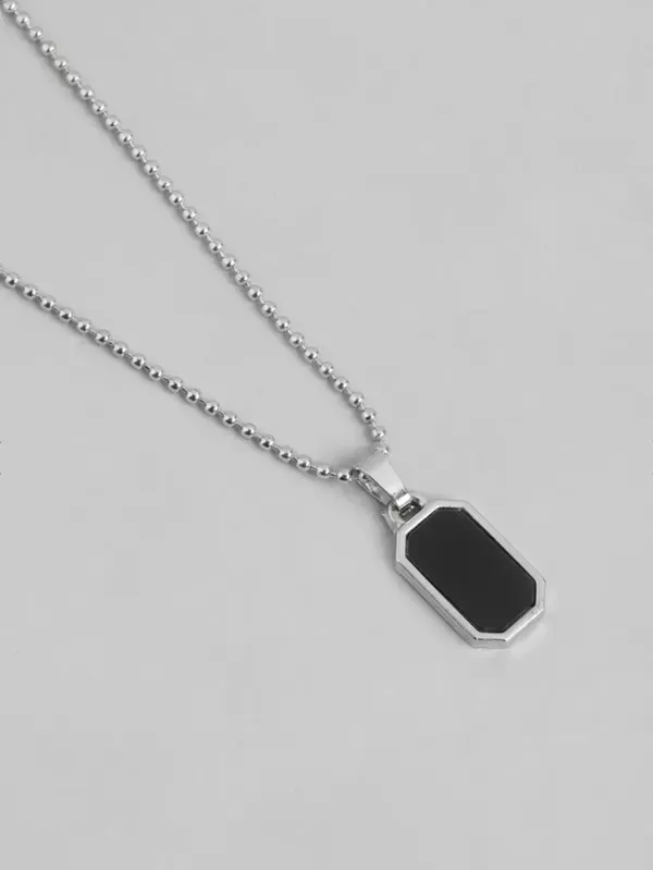 Unisex_Geometric_Cubic_Zirconia_Pendant_With_Ball_Chain