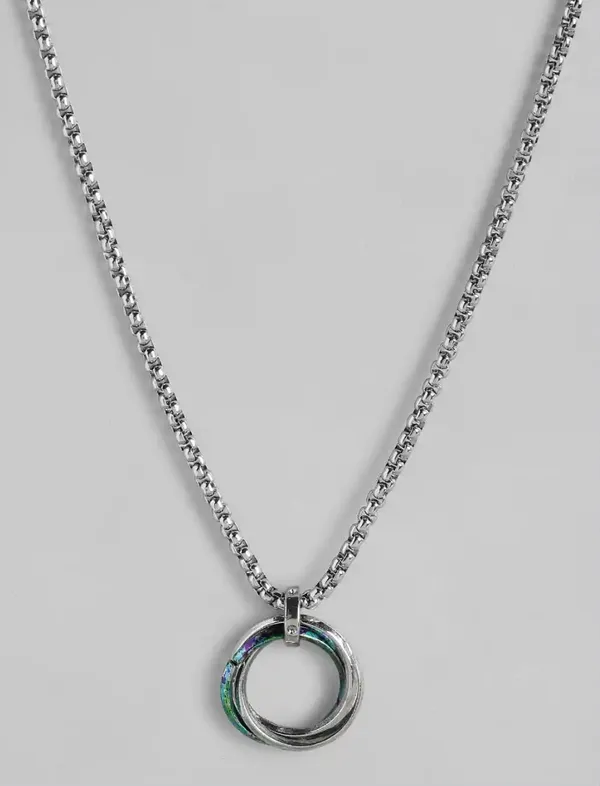Unisex_Multicolour_Circular_Pendant_With_Chain