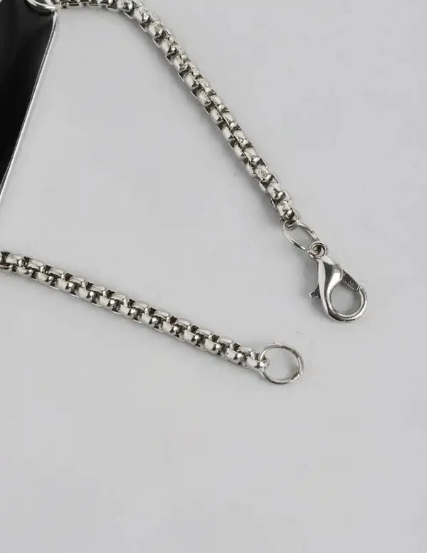 Unisex_Stainless_Steel_Link_Chain_Bracelet_Silver_Plated_Set_Of_2