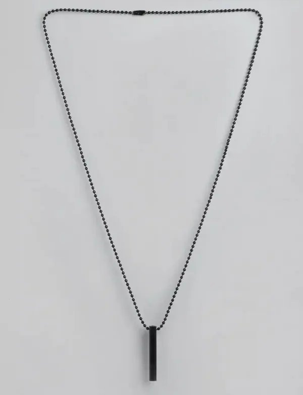 Unisex_Stick_Stainless_Steel_Pendant_With_Ball_Chain_Set_Of_2