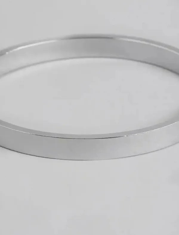 Unisex_Stainless_Steel_Silver_Finish_Kada_Bracelet