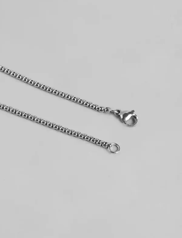 Unisex_Silver_Om_Divine_Lord_Mahamrityunjay_Antique_Pendant_With_Chain