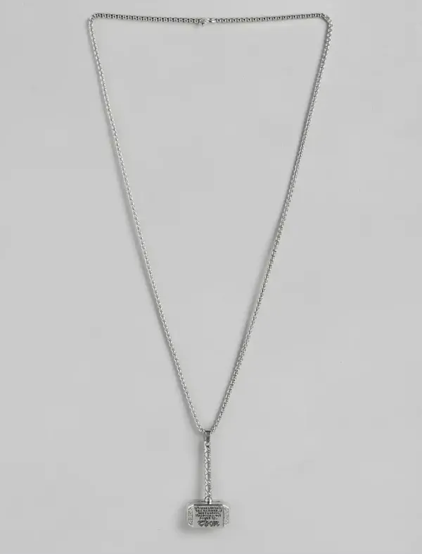 Unisex_Stainless_Steel_Viking_The_Dark_World_Marvel_Thors_Hammer_Pendant_Locket_Necklace_With_Box_Chain