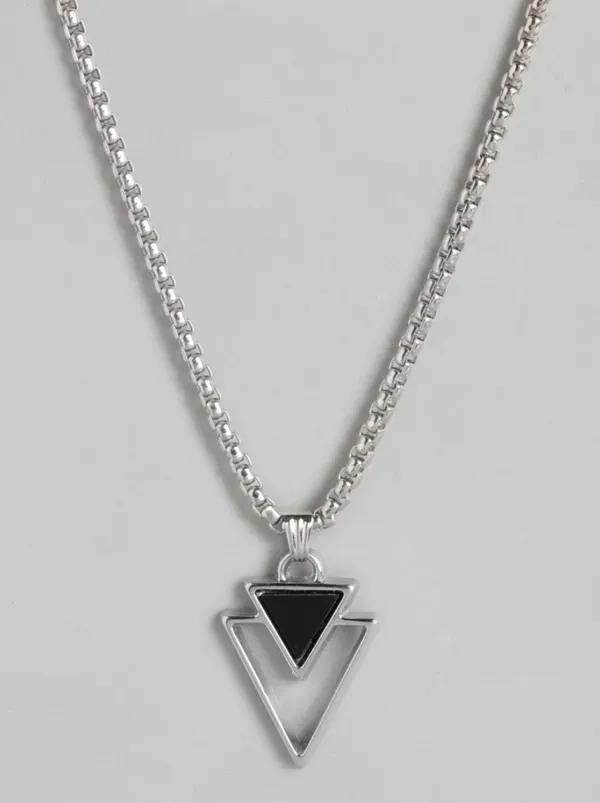 Unisex_Triangular_Pendant_Stainless_Steel_With_Chain