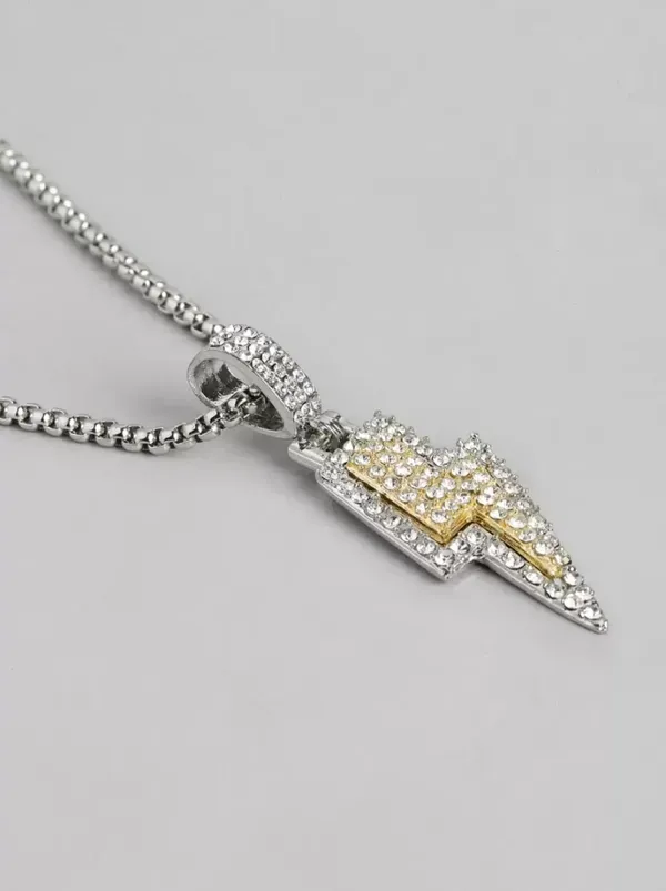 Unisex_Flash_Diamond_Pendant_Necklace_With_Chain