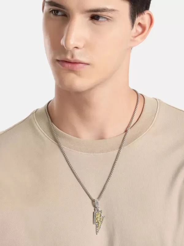 Unisex_Flash_Diamond_Pendant_Necklace_With_Chain