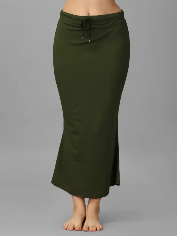 Shapewear/Petticoat_-_Dark_mehndi_green_color