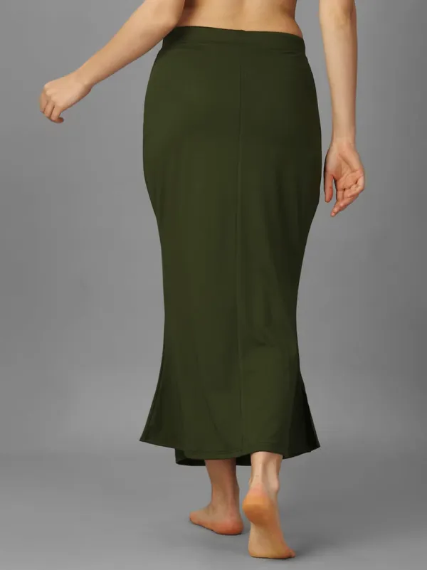 Shapewear/Petticoat_-_Dark_mehndi_green_color