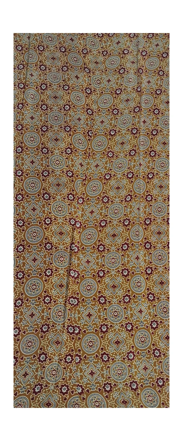 Modal_Silk_with_Block_Print_saree_with_Blouse_-_Saffron_ochre_with_ivory_detailing