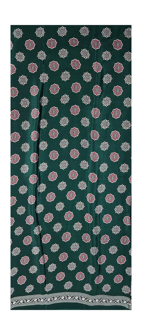 Modal_Silk_with_Block_Print_saree_with_Blouse_-_Deep_forest-green_field_with_terracotta-red_&_ivory_jaal