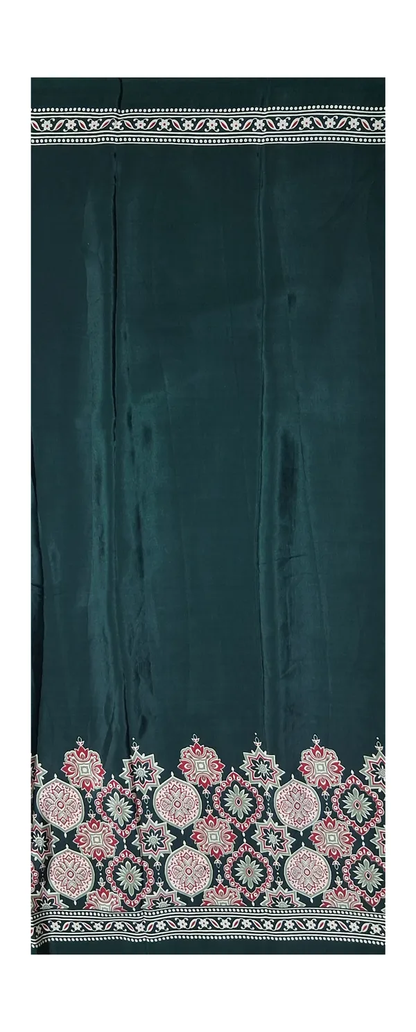 Modal_Silk_with_Block_Print_saree_with_Blouse_-_Deep_forest-green_field_with_terracotta-red_&_ivory_jaal