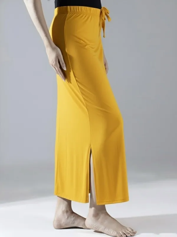 Shapewear/Petticoat_-_Solid_yellow_color
