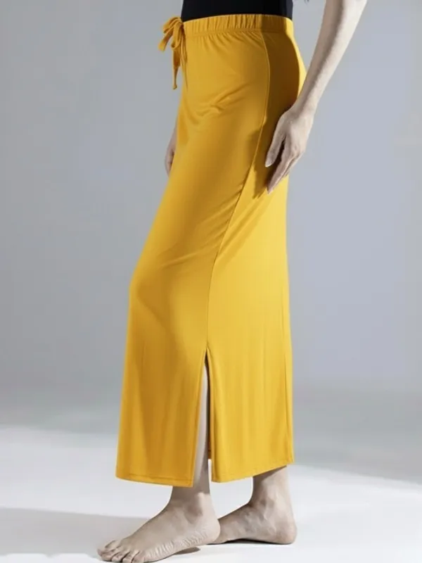 Shapewear/Petticoat_-_Solid_yellow_color