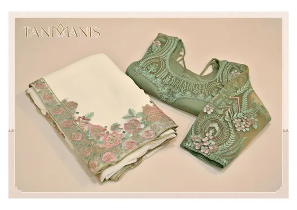 Fancy_Tissue_georgette_Saree_with_Blouse_-_Ivory_base_with_sage_green_and_blush_pink_accents