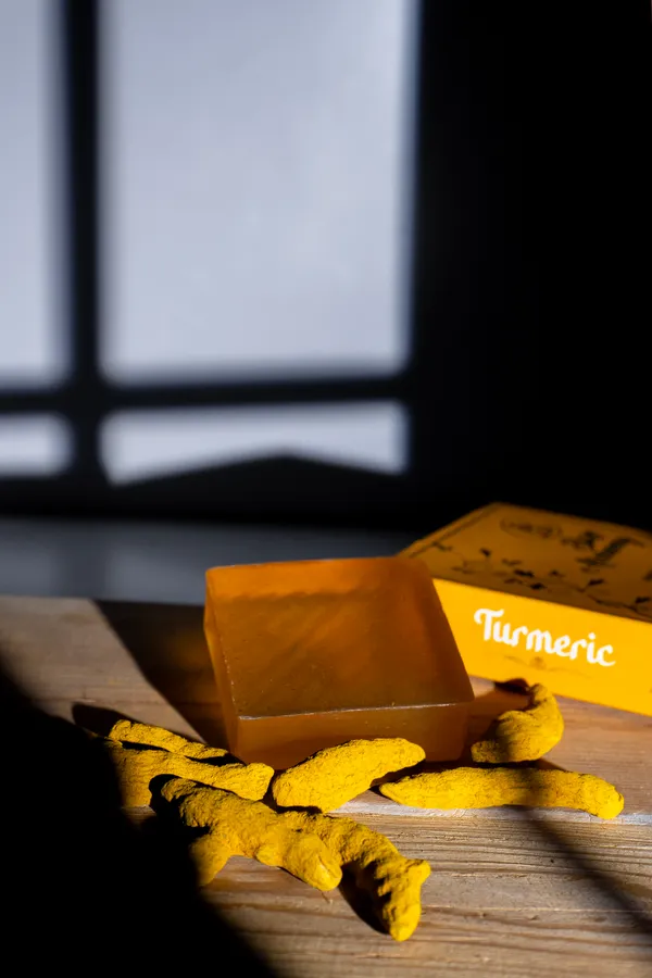 Combo_Of_2_Bare_Alchemy_Turmeric_Natural_Soap_And_Lotus_And_Lily_Natural_Soap