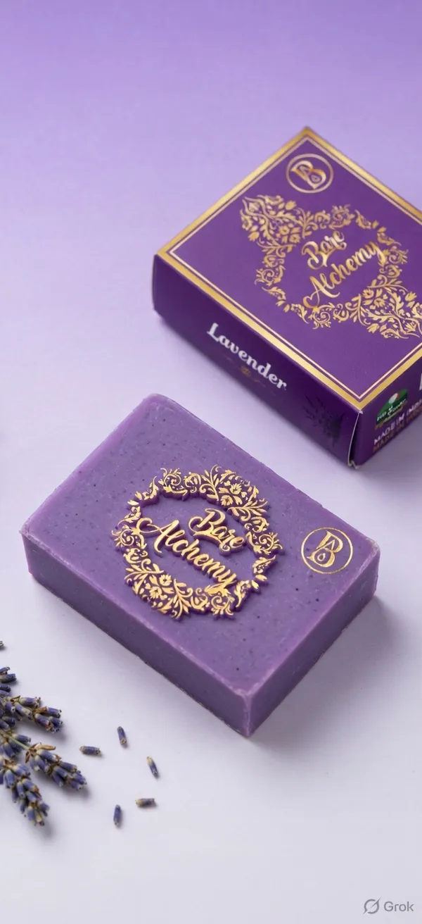 Combo_Of_2_Bare_Alchemy_Natural_Handmade_Sandel_Soap_And_Lavender_Natural_Soap_Bar