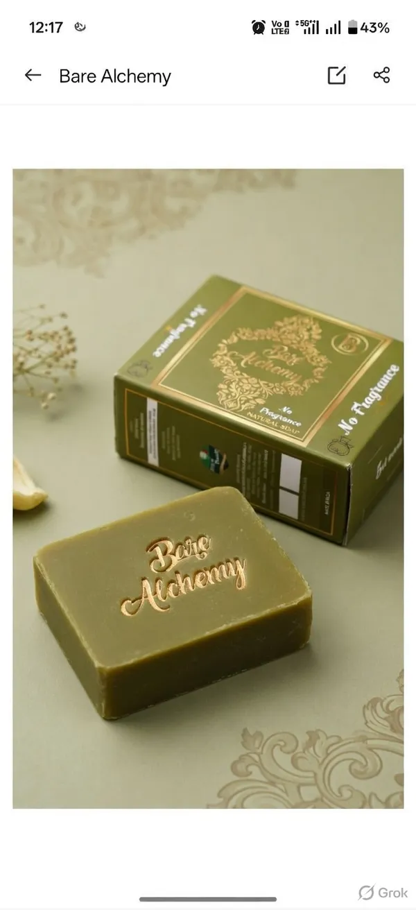 Combo_Of_2_Bare_Alchemy_No_Fragrance_Natural_Handmade_Soap_And_Oud_Natural_Soap