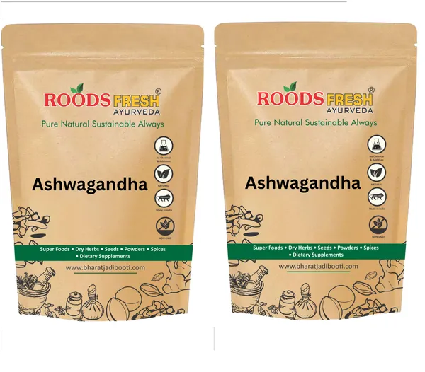 Roods_Fresh_Ashwagandha_-_Asgandh_-_Withania_Somnifera_(Natural_Kerala_Aswagandha_Root)_(300_Gram)