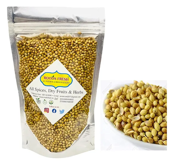 Roods_Fresh_Coriander_Green_Dry_Seeds_Organic_Whole_100%_Pure_(Dhaniya_Sabut)_900_Gm