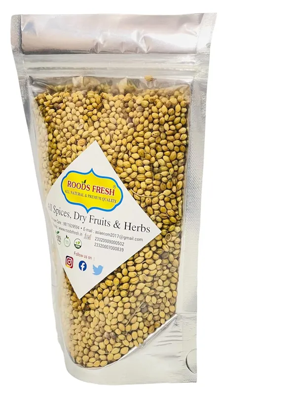 Roods_Fresh_Coriander_Green_Dry_Seeds_Organic_Whole_100%_Pure_(Dhaniya_Sabut)_900_Gm