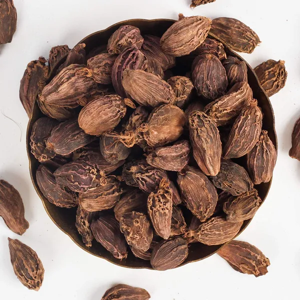 Roods_Fresh_Cardamom_Black_Whole_Elaichi_(Badi_Elaichi)_100_Gm