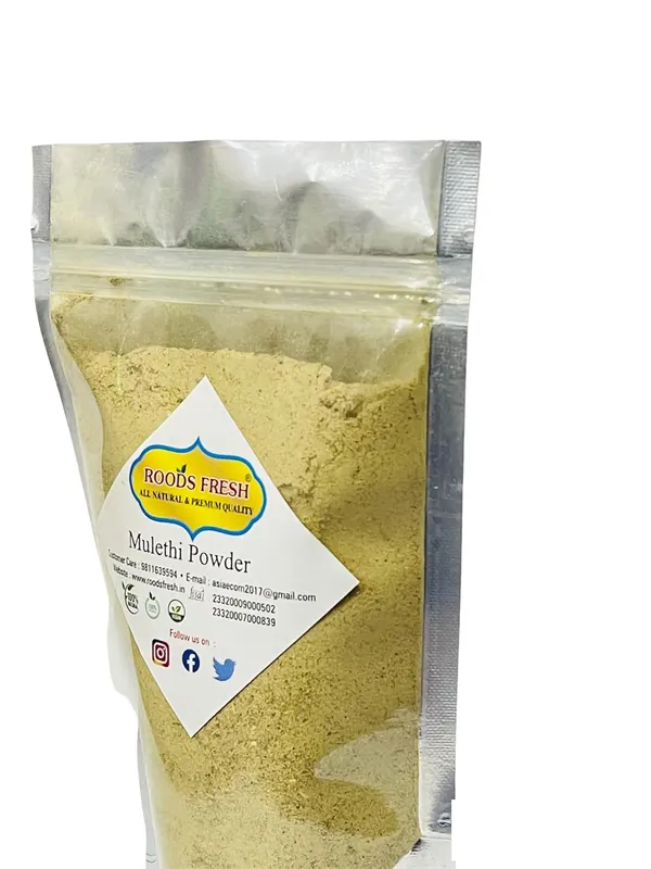 Roods_Fresh_Natural_Mulethi_Powder_For_Skin_Whitening,_Licorice_Powder_For_Body,_Skin,_And_Hair._200_G