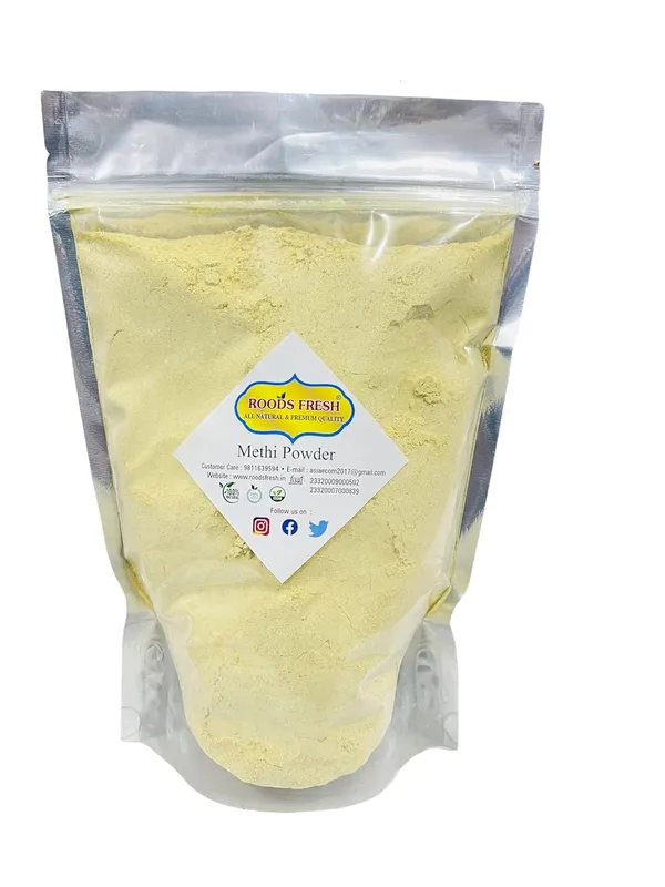 Roods_Fresh_Methi_Dana_Powder_(Fenugreek_Seed_Powder)_(400_G)