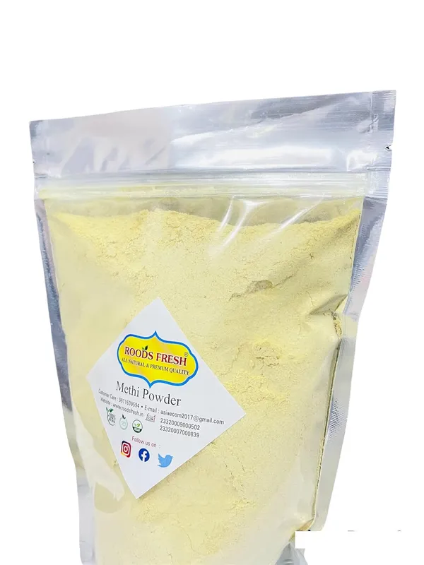 Roods_Fresh_Methi_Dana_Powder_(Fenugreek_Seed_Powder)_(400_G)