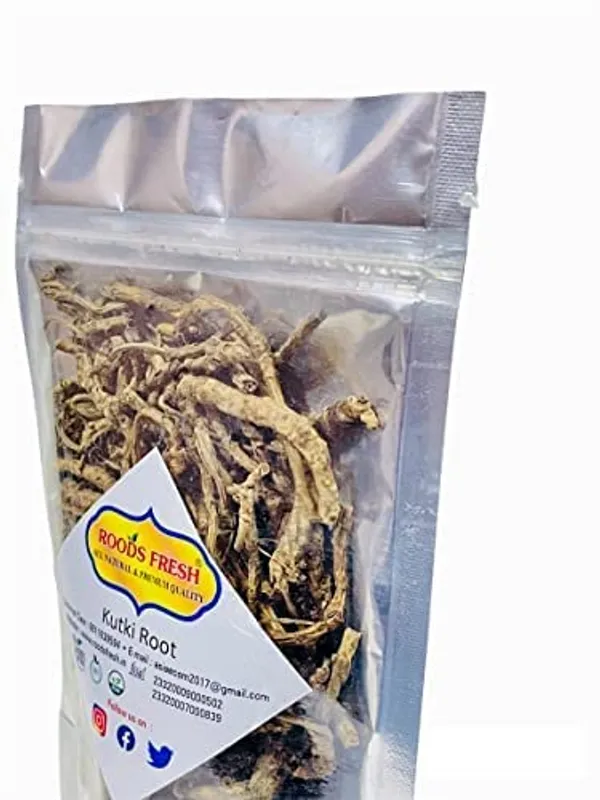 Roods_Fresh_Kutki_Root_|_Picrorhiza_Kurroa_Hellabore_|_Katukarogani_Root_(100_Gram)