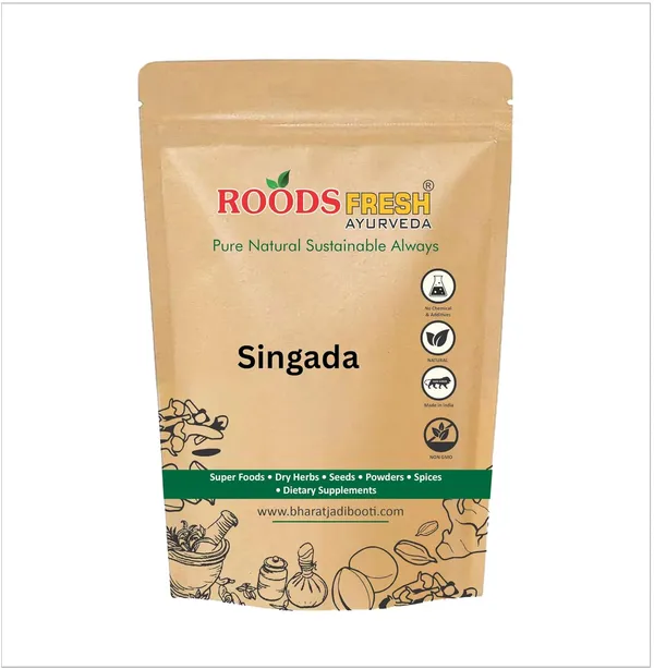 Roods_Fresh_Singada_100%_Natural_&_Pure_|_Traditional_Ayurvedic_Herb/Seed/Powder_|_Supports_Wellness_&_Daily_Health_|_Ideal_For_Herbal_Remedies_250_Gm