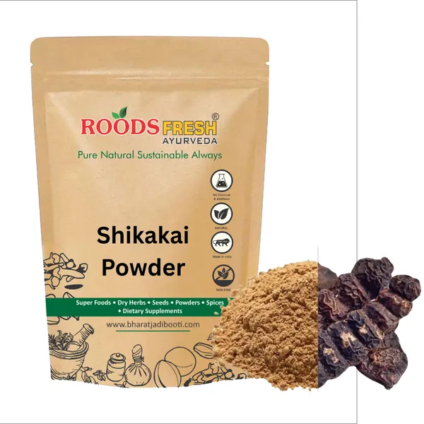 Roods_Fresh_Shikakai_Powder_400G_-_Natural_Hair_Cleanser_&_Conditioner_-_Promotes_Healthy_Scalp_And_Hair_Care,_Natural,_No_Added_Preservatives,Sikakai_Podi
