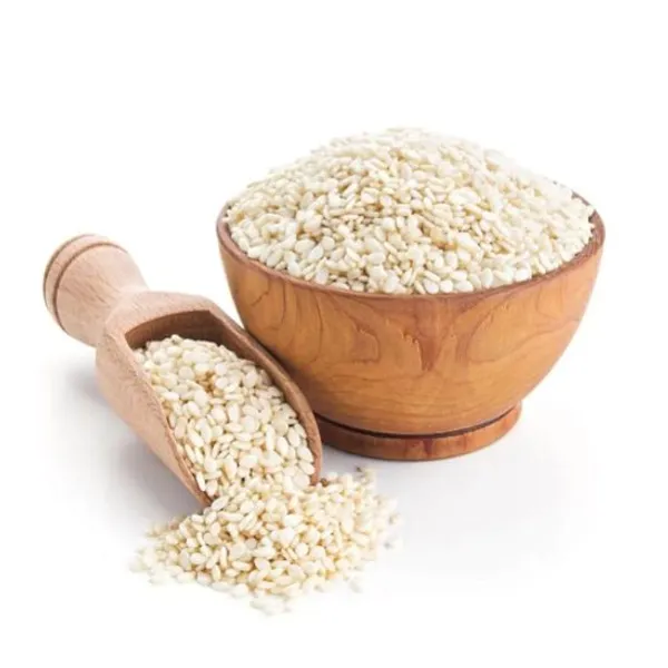Roods_Fresh_Organic_White_Sesame_Seed,_(Safed_Til)_500_Gm