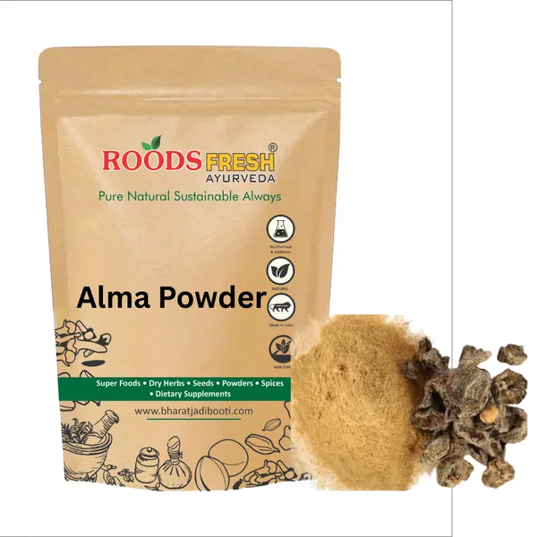 Roods_Fresh_Pure_Amla_Powder_For_Hair_Growth_(250_Grams)_|_Ideal_For_Hair,_Eating,_Drinking_&_Skin